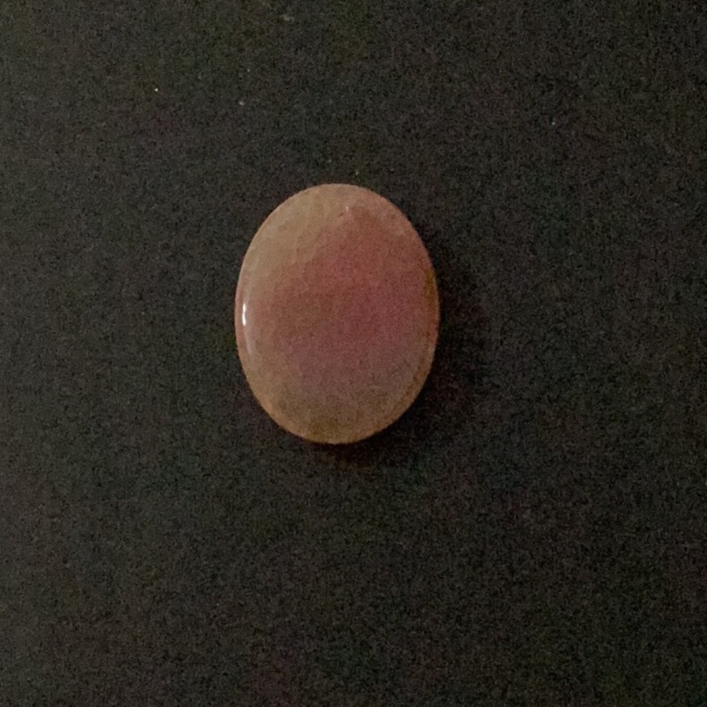 Charming Pink Oval Gemstone